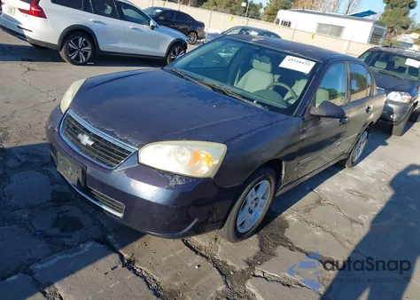 2006 Chevrolet Malibu Lt from USA, damaged, VIN 1G1ZT51F46F172884